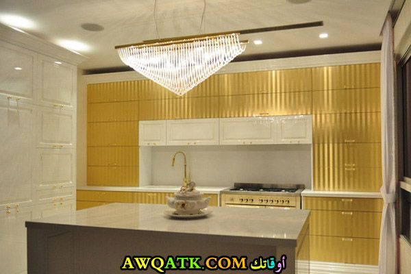 مطبخ جولدن هادي جداً وجديد