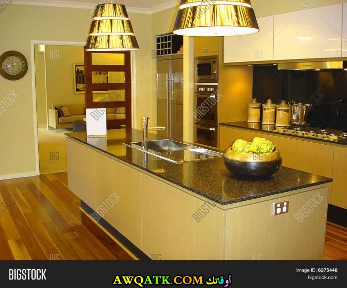 مطبخ جولدن أمريكي رائع