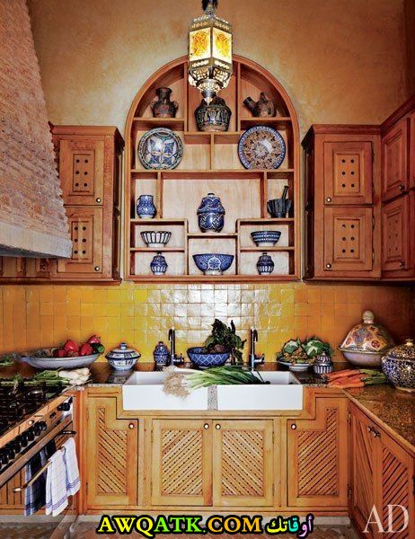 مطبخ مغربي أنيق وجميل 