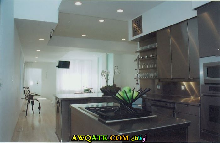 مطابخ ستانلس ستيل , أجمل تصميمات المطابخ بالاستانلس ستيل