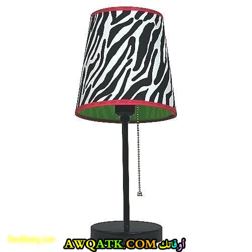 أباجورة علي شكل زيبرا جميلة جداً