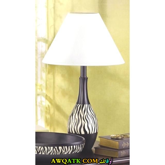 أباجورة علي شكل زيبرا رائعة وجميلة