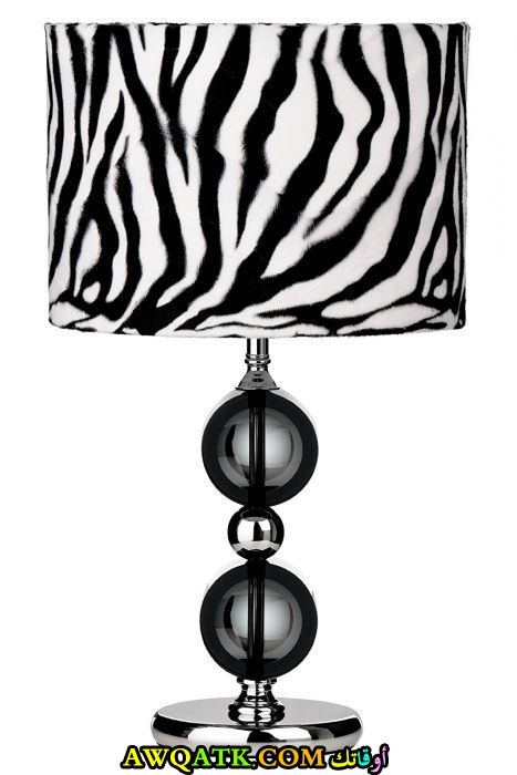 أباجورة علي شكل زيبرا روعة