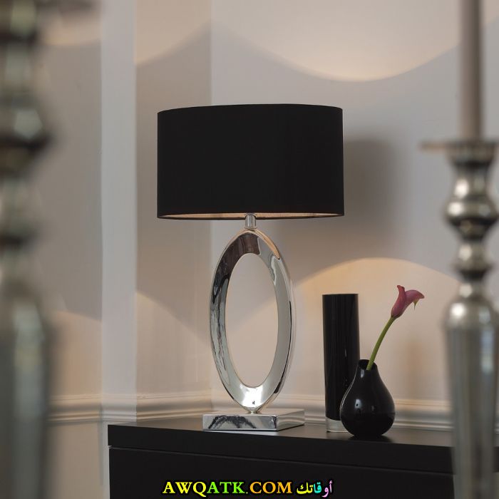 أباجورة باللون الأسود مودرن جديدة 2018