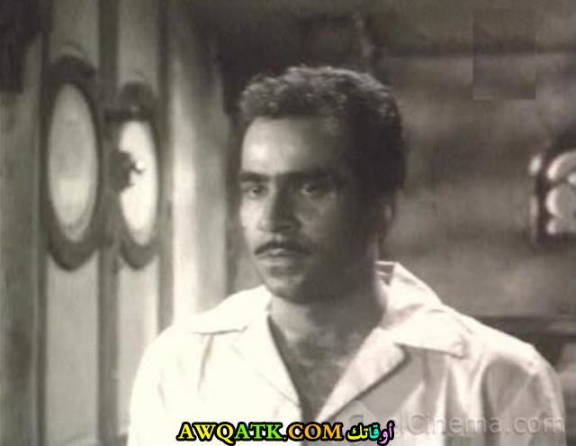 صورة قديمة للممثل عبد العزيز مكيوي