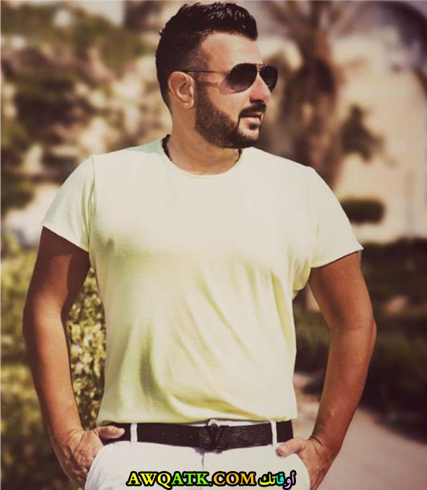 صورة جميلة للفنان الجميل كريم أبو زيد 