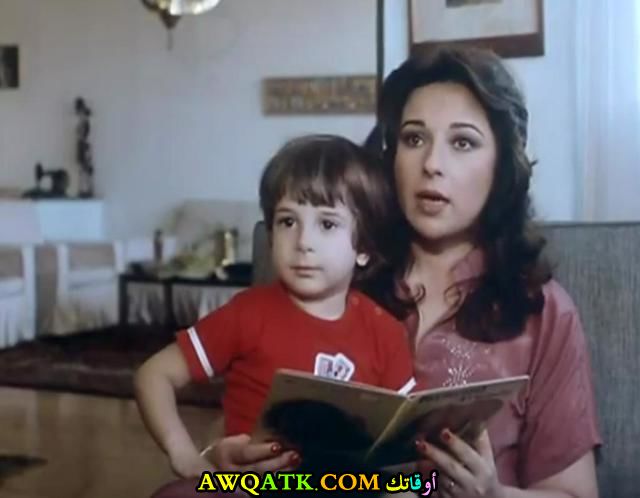 صورة قديمة للممثل كريم أبو زيد