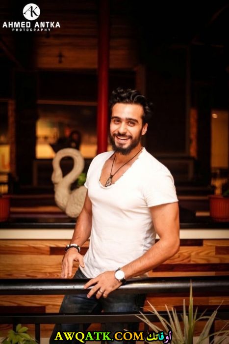 صورة جميلة للفنان الجميل محمد عامر