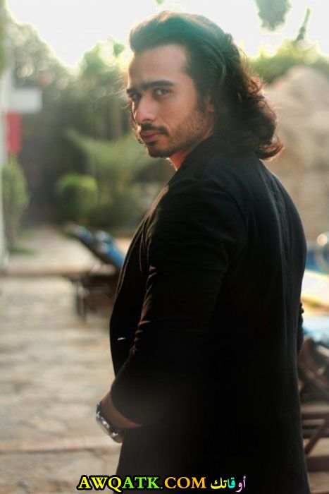 أحدث صورة للفنان المصري محمد عامر