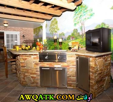 مطبخ خارجي للحدائق شيك جداً