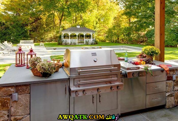 مطبخ خارجية للحدائق جميلة جداً