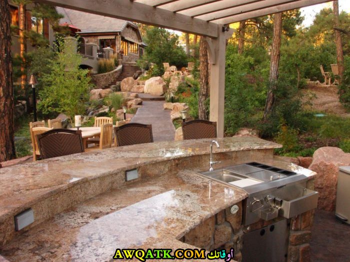 مطبخ خارجي للحدائق قمة في الروعة 
