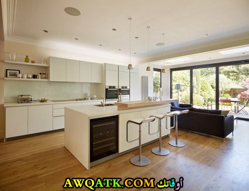 مطبخ أمريكاني مودرن جديد