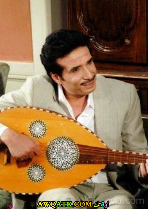 صورة للفنان مفيد عاشور داخل مسلسل