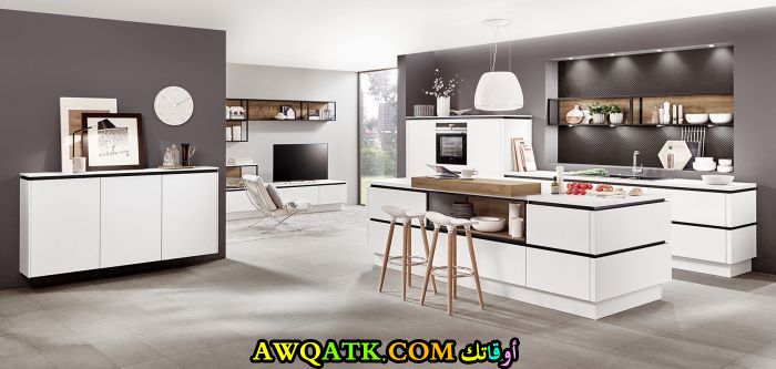 مطبخ قمة في الجمال والشياكة يناسب مختلف الأذواق 