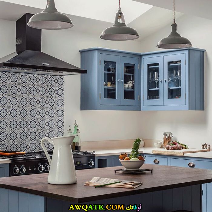 مطبخ عصري مغربي بسيط وجميل 