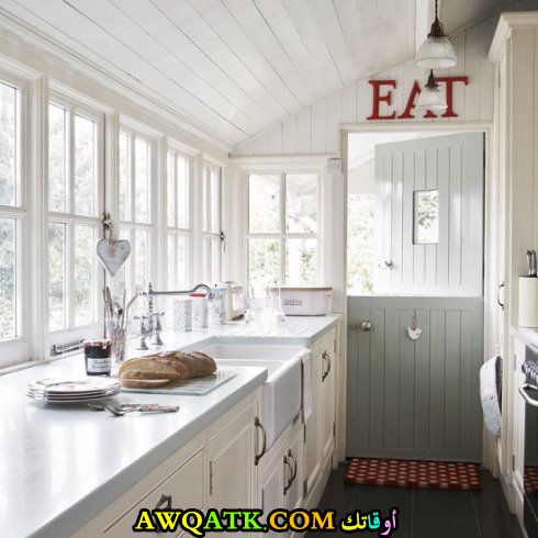 مطبخ هولندي باللون الأبيض جديد 2018