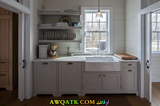 مطبخ هولندي بسيط وجميل 