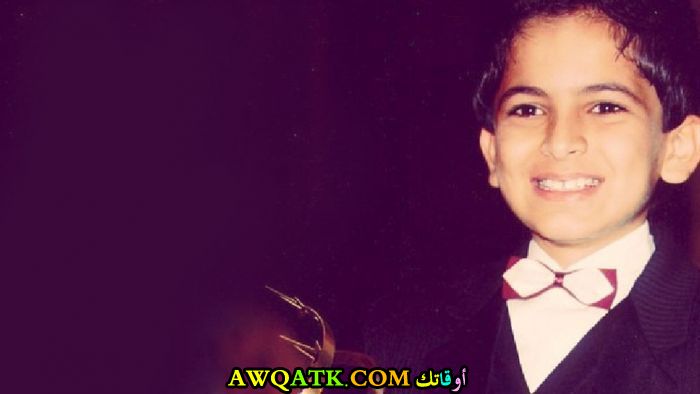 صورة الفنان هادي خفاجة وهو صغير 