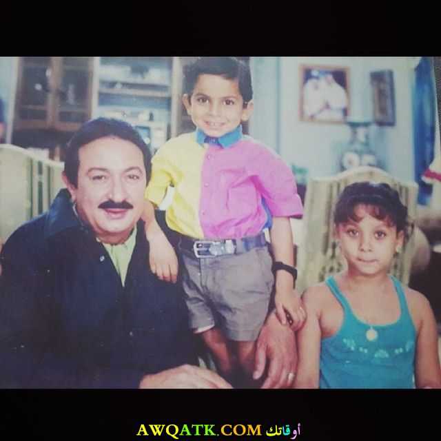 صورة الفنان هادي خفاجة وهو طفل صورة قديمة نادرة
