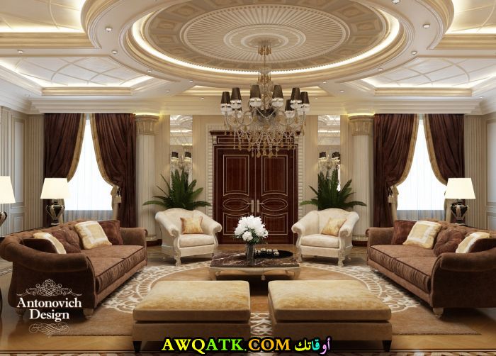 ديكورات أسقف فلل حديثة مودرن قمة الشياكة