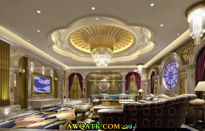 ديكورات جبس فلل خليجية سعودية كويتية اماراتية قمة الروعة