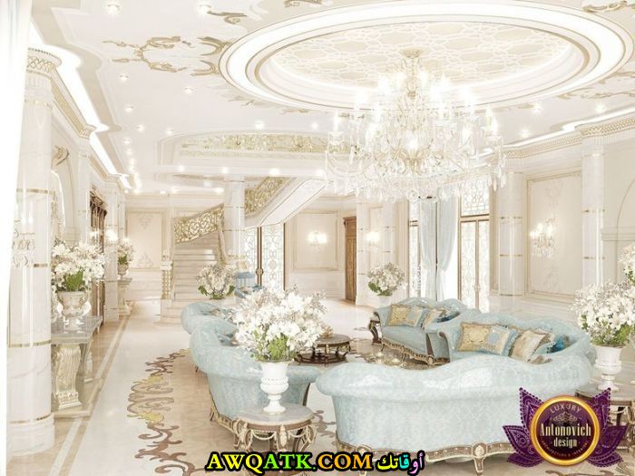 ديكورات فلل من الخارج و الداخل حجر فخمة روعة