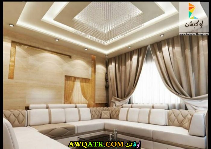 ستائر حفر خشب جرار جبس مخفي جديدة و بسيطة