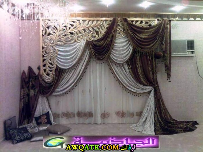 ستائر حفر خشب جرار جبس مخفي جديدة و بسيطة