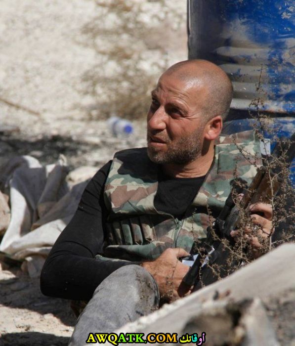 صورة للفنان أحمد العمري داخل مسلسل