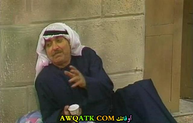 صورة قديمة للفنان حابس العبادي