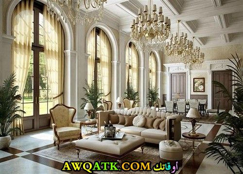 ديكورات فلل كلاسيك تناسب الذوق الراقي