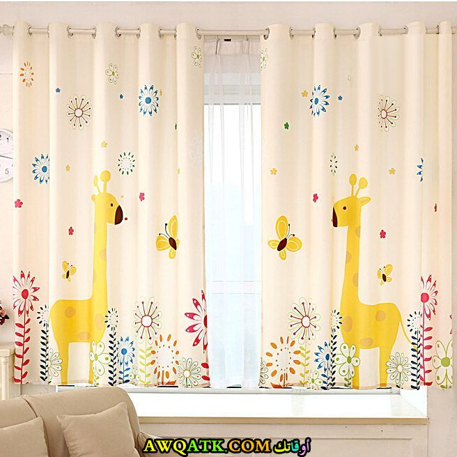 ستارة تناسب غرفة نوم الأطفال للذوق الراقي