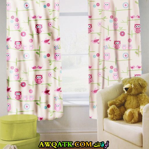 ستارة تناسب غرفة نوم الأطفال جميلة وبسيطة