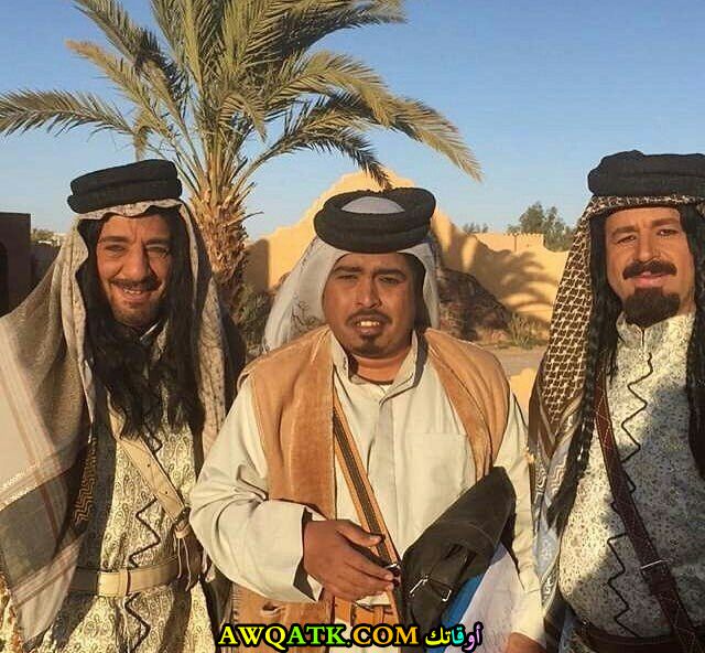 صورة للفنان عبد الكريم الجراح داخل مسلسل