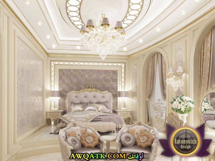ديكور غرفة نوم فيلا سعودي فخم جداً وشيك 