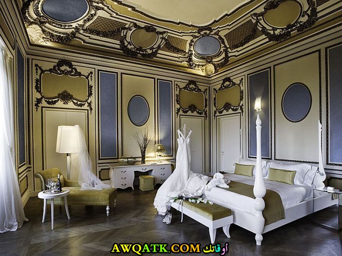  غرفة نوم فيلا للعرسان قمة في الجمال والشياكة 