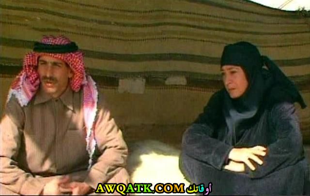 صورة للفنان محمد الضمور داخل مسلسل
