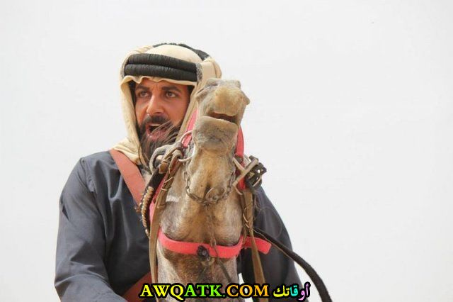 صورة للفنان محمد المجالي داخل مسلسل