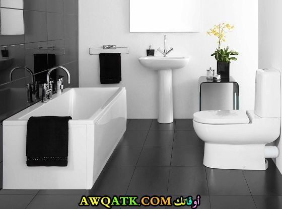 شكل من اشكال سيراميك الحمامات صغيرة المساحة راقى وجميل