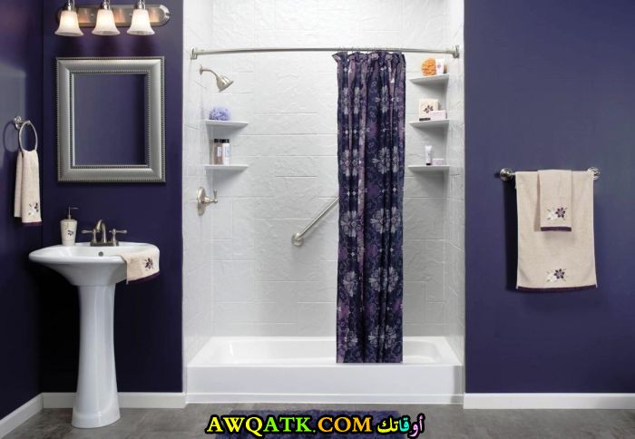 ديكور حمام بسيط بتصميم مودرن