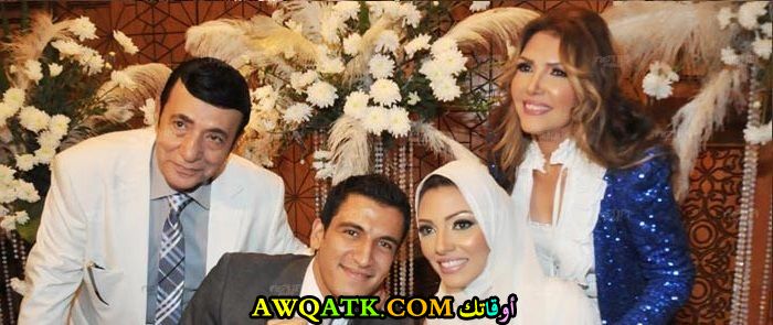 صورة عائلية للفنان أركان فؤاد مع أولاده