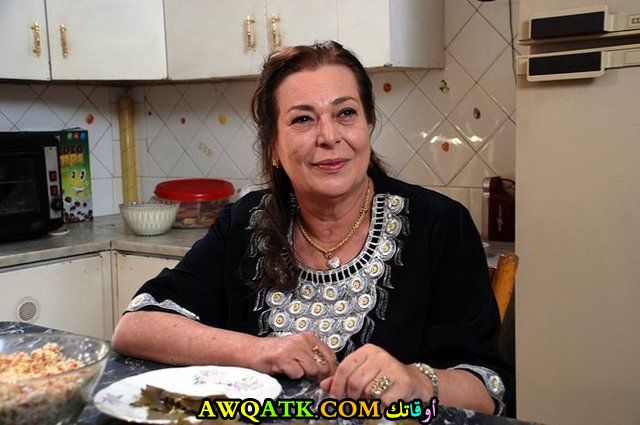 صورة قديمة للممثلة نبيلة النابلسي