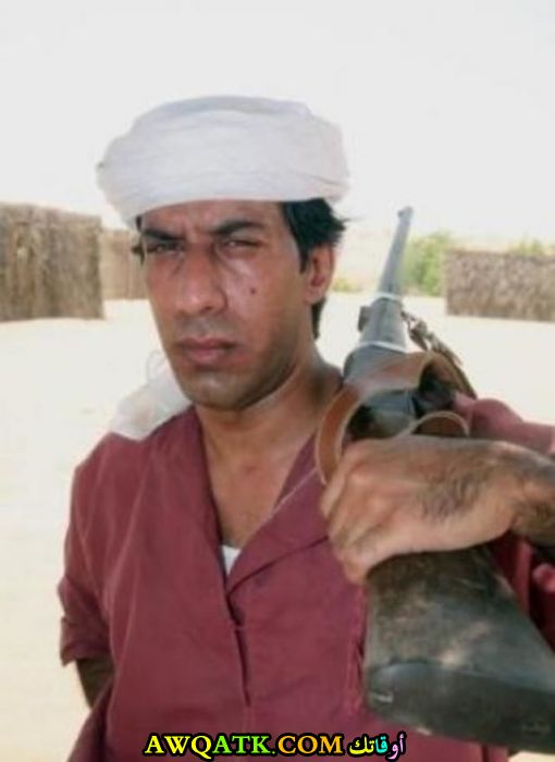 صورة قديمة للممثل أحمد عبد الرزاق