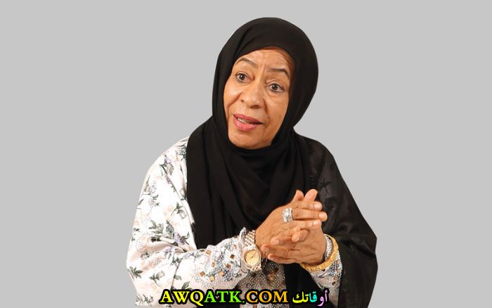 أحدث صورة للفنانة رزيقة الطارش
