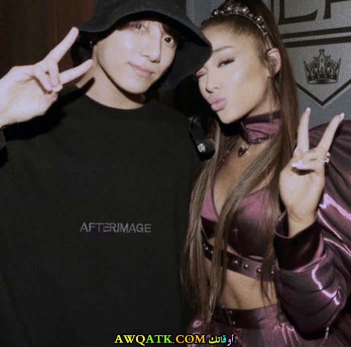 اريانا غراندي و جونغكوك