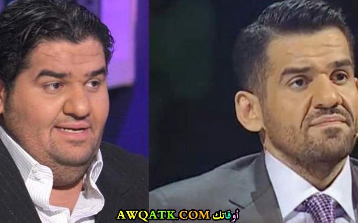 حسين الجسمي قبل وبعد الرجيم