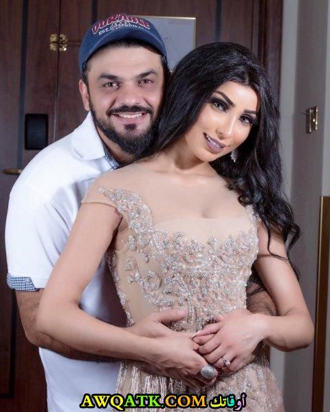 دنيا بطمة وزوجها