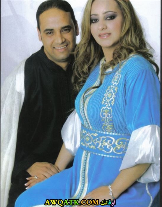 زينة الداودية وزوجها