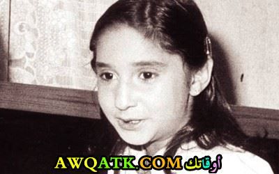 سحر حسين وهي صغيرة